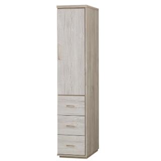 【MUNA 家居】維特1.3 X 7尺雙色衣櫥/木心板(衣櫥 衣櫃 櫥櫃 櫃子 收納)