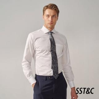 【SST&C 新品９折】米蘭系列 白色素面標準版襯衫0312309009