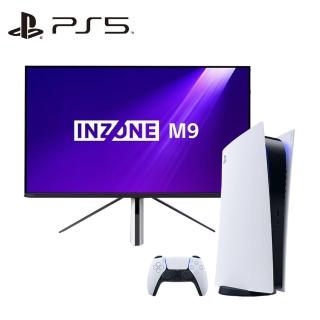 【SONY 索尼】PS5 數位版主機+【SONY 索尼】INZONE M9 27吋 4K 144Hz 電競螢幕