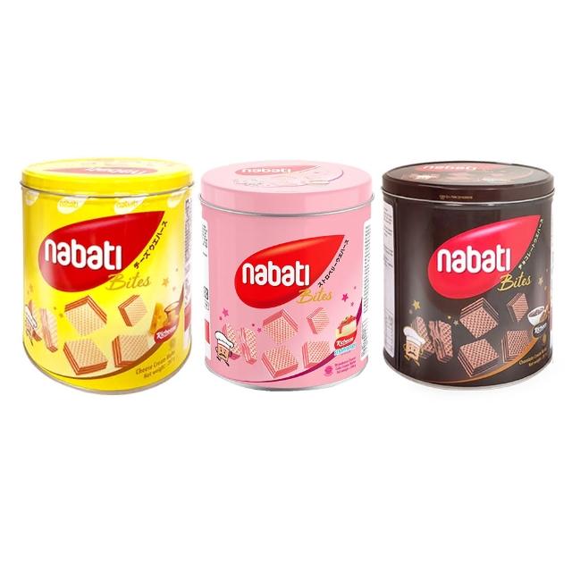 【Nabati】麗芝士/麗巧克-起司威化餅/巧克力威化餅/草莓風味起司威化餅-3入組(287gx2+300gx1)
