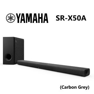 【YAMAHA 山葉】TRUE X BAR 50A 家庭劇院 聲霸 音響 Soundbar 碳纖維 灰色(SR-X50A)