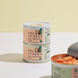 【正官庄】正s Pick 沈映順 韓國炒泡菜 160gx1罐(植物五辛素可食用)