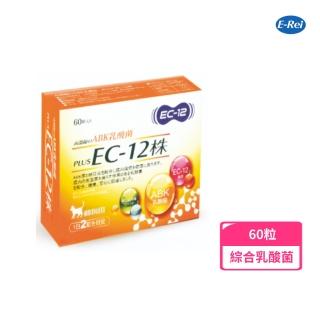 【E-Rei 益瑞】EC12 綜合乳酸菌60粒(腸胃 順暢 減少便便臭味 免疫力)