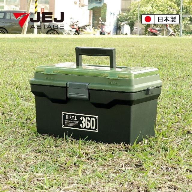 【JEJ ASTAGE】360X工業風三層式專業工具箱(戶外/露營/收納)