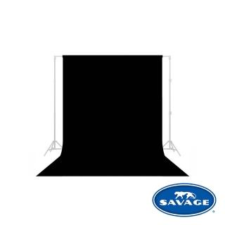 【Savage 美國豹牌】無縫背景紙 #20 黑色 2.72m x 11m(公司貨)