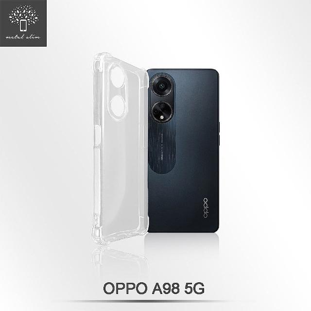 【Metal-Slim】OPPO A98 5G 精密挖孔 強化軍規防摔抗震手機殼