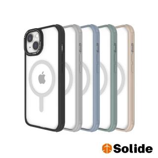 【SOLiDE】iPhone 15 Plus 6.7吋 Saturn土星抗菌防摔磁吸手機殼