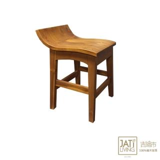 【吉迪市柚木家具】柚木造型矮凳 LT-022(椅凳 板凳 洗澡椅 椅子 實木)