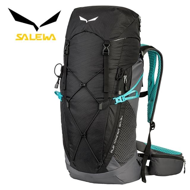【SALEWA】ALP TRAINER 30+3 登山背包 女 黑色(健行背包 徒步旅行背包)
