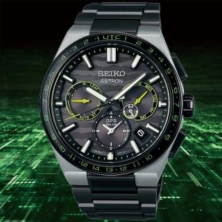 【SEIKO 精工】限量款 ASTRON GPS對時 鈦 太陽能腕錶 SK044 禮物推薦 畢業禮物(SSH139J1/5X53-0CE0G)