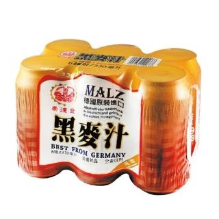 【崇德發】減糖黑麥汁330ml(2箱48罐)