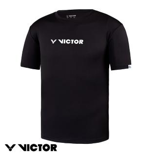 【VICTOR 勝利體育】VICTOR X 高雄大師賽 T-Shirt 中性款(T-VKO23 C黑)