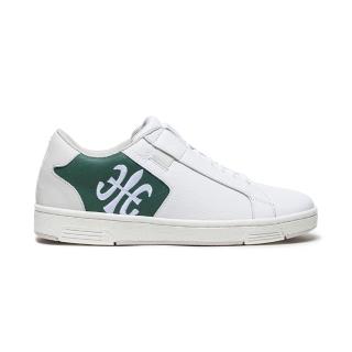 【ROYAL Elastics】ADELAIDE 白綠真皮時尚休閒鞋(男02631-040)