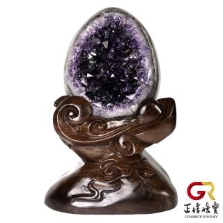 【正佳珠寶】紫水晶頂級5A恐龍蛋2.2kg擺件