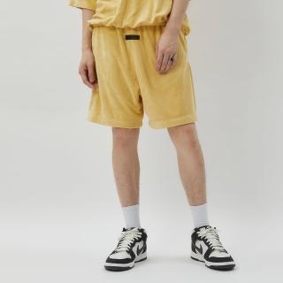 【Essentials】FOG Shorts 男款 女款 黃色 抽繩 運動 復古 休閒 短褲 160BT224092F
