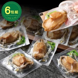 【太饗吃】開胃下酒菜 日式磯煮一口鮑 140g(超值6入組)