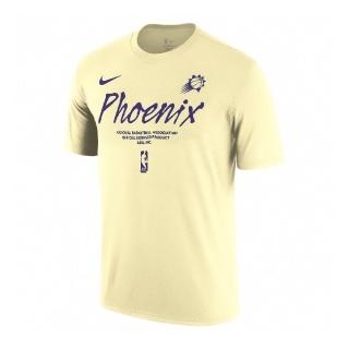 【NIKE 耐吉】短袖 NBA Phoenix Suns 男款 黃 紫 鳳凰城 太陽隊 短T(FN8698-744)