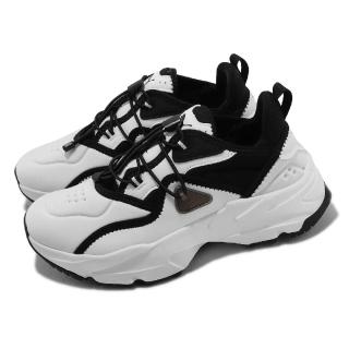 【PUMA】休閒鞋 Orkid Sandal Wns 女鞋 白 黑 厚底 增高 套入式 運動鞋(388968-03)
