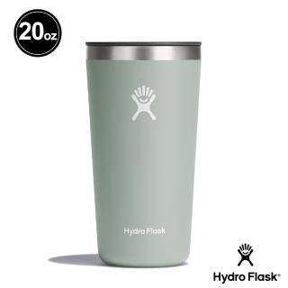 【Hydro Flask】20oz/592ml 隨行杯(灰綠)