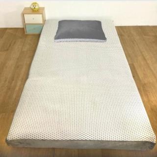 【AS 雅司設計】好Q彈涼感折疊床墊3.5尺-買就送獨立筒枕-兩色可選