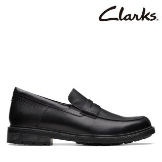 【Clarks】男鞋 Un Shire Step 寬楦透氣緩震舒適樂福鞋 便鞋(CLM74654D)