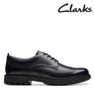 【Clarks】男鞋 Batcombe Far 英倫雕花設計正裝休閒鞋 皮鞋(CLM73438C)