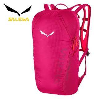 【SALEWA】ULTRA TRAIN 14L 輕量運動背包 虛擬紅(單車背包 快速移動健行背包 旅行背包)