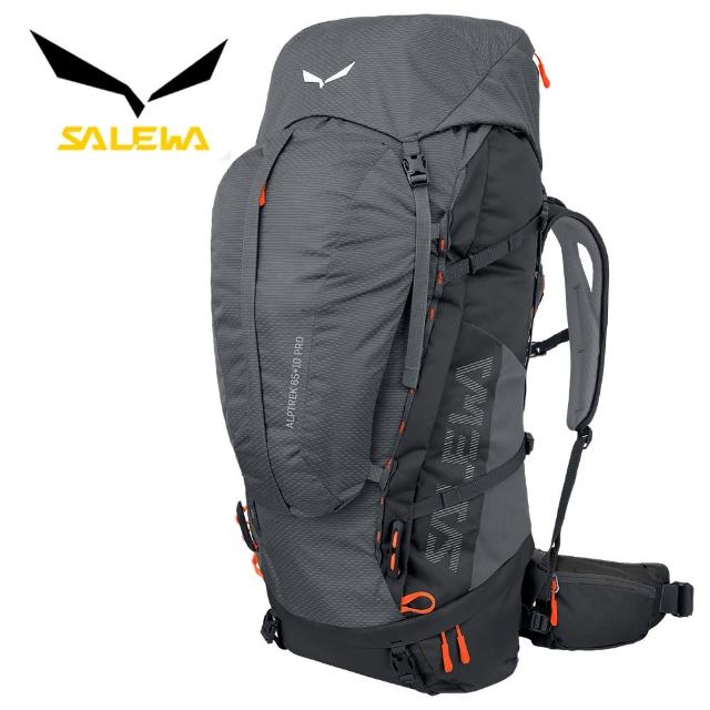 【SALEWA】ALP TREK 65+10 PRO 登山背包 影灰(健行背包 徒步旅行背包)