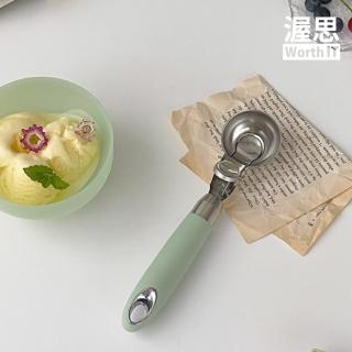 【渥思】304不鏽鋼按壓冰淇淋勺(水果挖勺 冰勺 挖球器 湯匙)