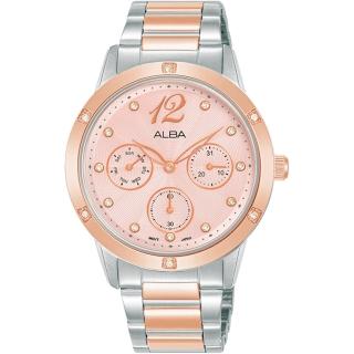 【ALBA】雅柏 Fashion系列 時尚腕錶-36mm 母親節(VD75-X133P/AP6712X1)