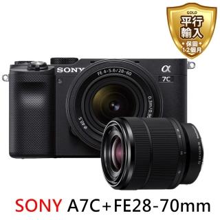 【SONY 索尼】A7C+FE28-70mm變焦鏡組(平行輸入)