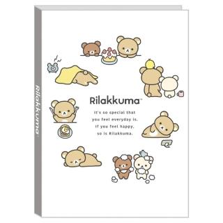 【San-X】拉拉熊 懶懶熊 NEW BASIC系列 彩色便條本 特別 基礎風(Rilakkuma)