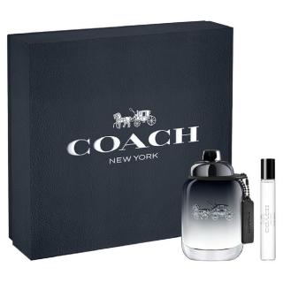 【COACH】Coach For Men 時尚經典男性淡香水禮盒(專櫃公司貨 60ml + 7.5ml)