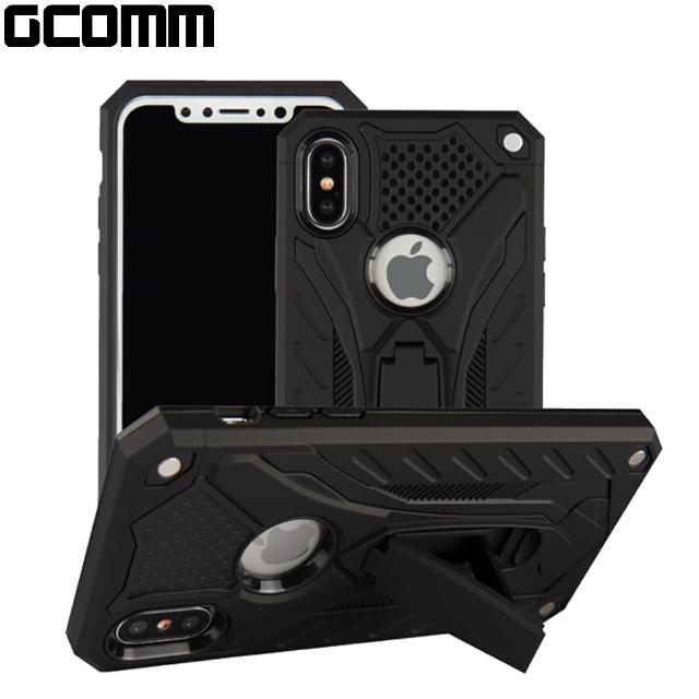 【GCOMM】GCOMM iPhoneXR Solid Armour 防摔盔甲保護殼 黑盔甲(iPhoneXR)