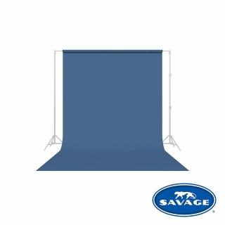 【Savage 美國豹牌】無縫背景紙 #64 牛仔褲藍色 2.72m x 11m(公司貨)