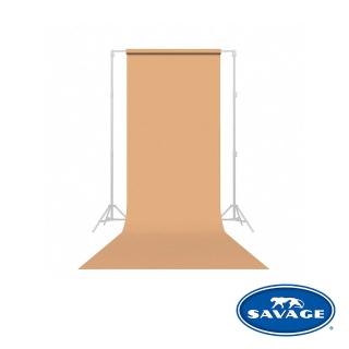 【Savage 美國豹牌】無縫背景紙 #25 黃褐色 1.35m x 11m(公司貨)