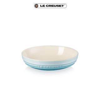 【Le Creuset】瓷器深圓盤20cm(水漾藍)