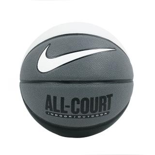 【NIKE 耐吉】Everyday All Court 8P 籃球 7號 橡膠 控球準 室內外 灰白(DO8258-120)