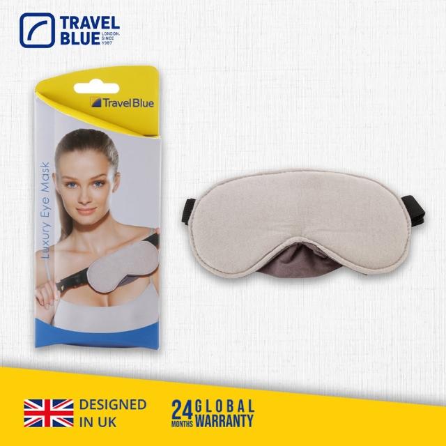 【Travel Blue 藍旅】豪華旅行眼罩  旅行配件(眼罩)
