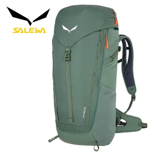 【SALEWA】ALP MATE 36L 登山背包 男 鴨綠色(健行背包 徒步旅行背包)