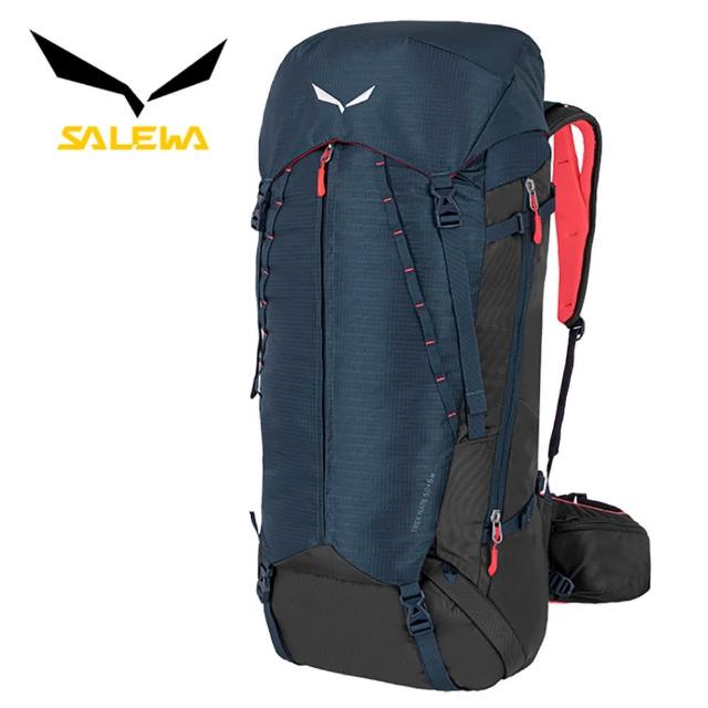 【SALEWA】TREK MATE 50+5 長途登山背包 女 藍色(健行背包 徒步旅行背包)