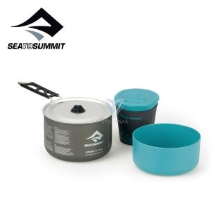 【SEA TO SUMMIT】Alpha 折疊鍋具組-含1人餐具組(餐具組/露營/登山/野炊/摺疊鍋)