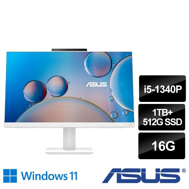【ASUS 華碩】24型 i5觸控液晶電腦(i5-1340P/16G/1T+512G SSD/W11/A5402WVAT-51340PWA001W)