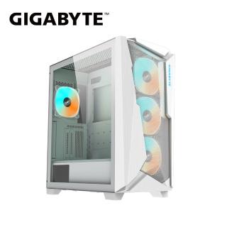 【GIGABYTE 技嘉】C301 GLASS WHITE V2 機殼(GB-C301GWV2/GPU-40cm/CPU-17cm)