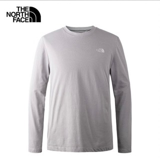 【The North Face】TNF 長袖上衣 M FOUNDATION L/S TEE - AP 男 灰(NF0A7QVDA91)