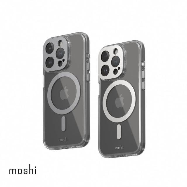 【moshi】iPhone 15 Pro MagSafe iGlaze 透明保護殼(iPhone 15 Pro)