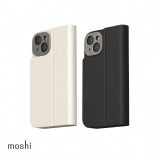 【moshi】iPhone 15 Magsafe Overture 磁吸可拆式卡夾型皮套(iPhone 15)