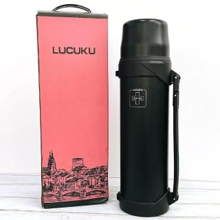 【LUCUKU】瑞士LUCUKU雙層真空304不銹鋼冷暖瓶1500ML(LUCUKU 1500ML)