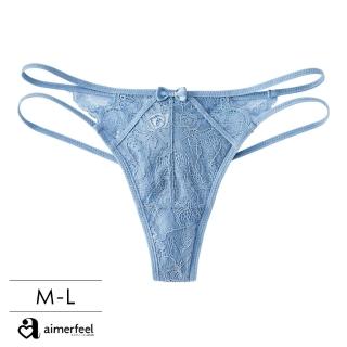 【aimerfeel】Sexy Hip 丁字褲-藍灰色/珍珠藍(963723-SB)
