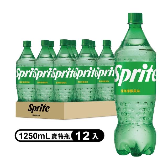 【Sprite 雪碧】寶特瓶 1.25L x12入/箱
